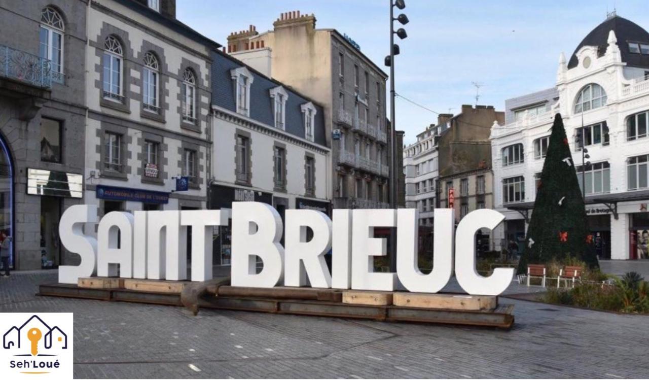 Chambre 1 privée avec balcons et communs à partager Saint-Brieuc Extérieur photo